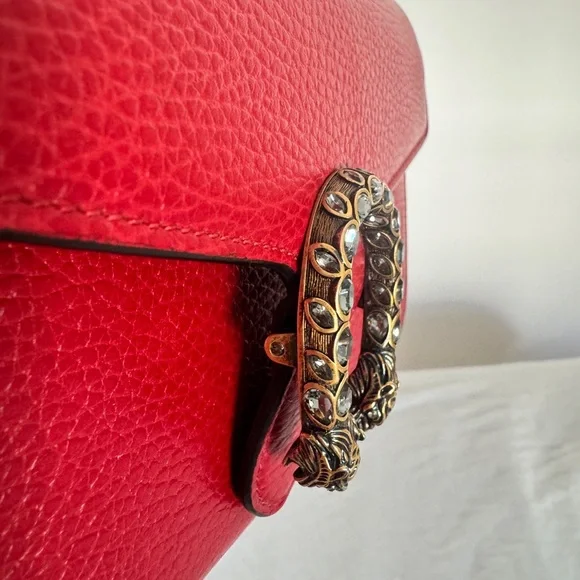 Gucci Calfskin Garden Dionysus Chain Wallet - Picture 11 of 15